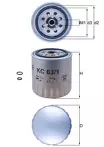 Топливный фильтр Mahle  KC 63/1D