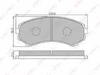 Передние тормозные колодки Lynx BD-5506 для Mitsubishi Pajero 4 пок.