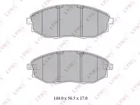 Передние тормозные колодки Lynx  BD-1812