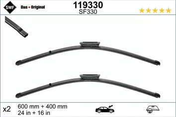 SWF VisioFlex 119330 <span>щетки стеклоочистителя 600/400 мм</span>