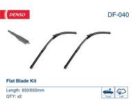 Комплект дворников Denso Flat 650/650 мм DF-040