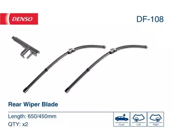 Denso Flat DF-108 <span>щетки стеклоочистителя 650/450 мм</span>