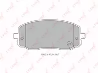 Передние тормозные колодки Lynx  BD-4409