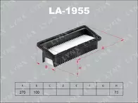 Воздушный фильтр Lynx LA-1955