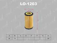 Масляный фильтр Lynx LO-1203