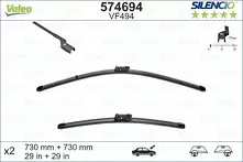 Комплект дворников Valeo Silencio Flat 730/730 мм VF494