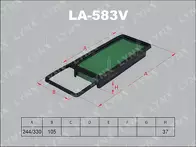 Воздушный фильтр Lynx LA-583V