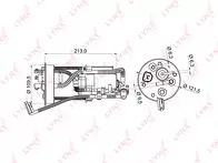Топливный фильтр Lynx  LF-986M