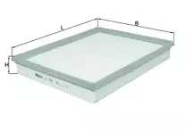 Воздушный фильтр Mahle  LX 735