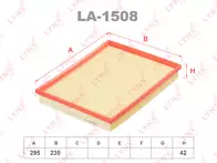 Воздушный фильтр Lynx  LA-1508