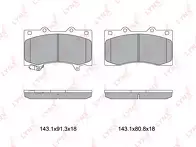 Передние тормозные колодки Lynx  BD-5744