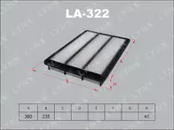 Воздушный фильтр Lynx  LA-322