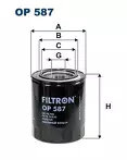 Масляный фильтр Filtron OP 587