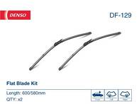 Комплект дворников Denso Flat 600/580 мм DF-129