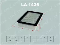 Воздушный фильтр Lynx LA-1436