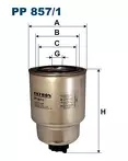 Топливный фильтр Filtron  PP 857/1