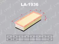 Воздушный фильтр Lynx  LA-1936