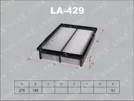 Воздушный фильтр Lynx LA-429
