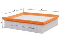 Воздушный фильтр Knecht  LX 1652