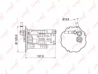 Топливный фильтр Lynx  LF-967M