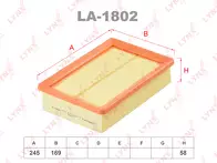 Воздушный фильтр Lynx LA-1802