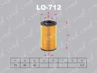 Масляный фильтр Lynx  LO-712
