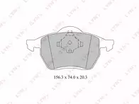 Передние тормозные колодки Lynx  BD-3023