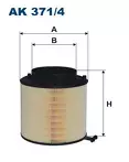 Воздушный фильтр Filtron  AK 371/4