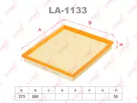 Воздушный фильтр Lynx  LA-1133