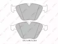 Передние тормозные колодки Lynx  BD-1415