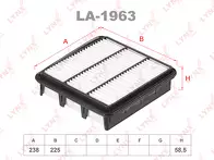 Воздушный фильтр Lynx  LA-1963