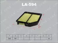 Воздушный фильтр Lynx  LA-594