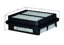 Воздушный фильтр Mahle  LX 1690