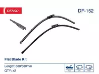 Комплект дворников Denso Flat 680/680 мм DF-152