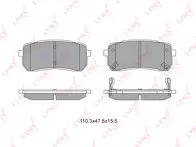 Задние тормозные колодки Lynx  BD-3626