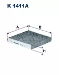 Фильтр Filtron K 1411A