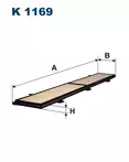 Фильтр Filtron K 1169