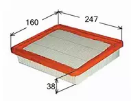Воздушный фильтр JS Asakashi A9302