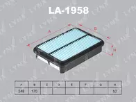 Воздушный фильтр Lynx  LA-1958