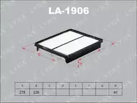 Воздушный фильтр Lynx  LA-1906