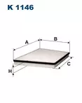 Фильтр Filtron  K 1146