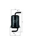 Топливный фильтр Mahle KL 159 KL 159