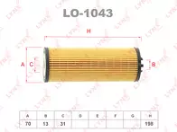 Масляный фильтр Lynx LO-1043