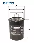 Масляный фильтр Filtron OP 593