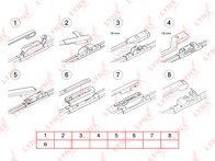 Стеклоочиститель Lynx Flat 300 мм XF300