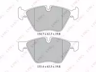 Передние тормозные колодки Lynx  BD-1414