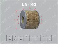 Воздушный фильтр Lynx  LA-162