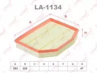 Воздушный фильтр Lynx LA-1134