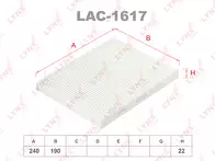 Фильтр Lynx  LAC-1617