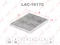 Фильтр Lynx  LAC-1617C